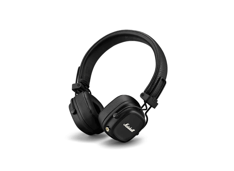 Marshall Major IV On-Ear Bluetooth Headphones - Black