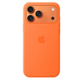 iPhone 17 Pro Max Silicone Case with MagSafe – Orange