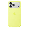 iPhone 17 Pro Max Silicone Case with MagSafe – Neon Yellow
